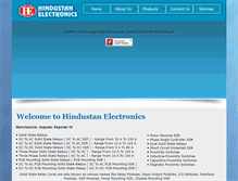 Tablet Screenshot of hindustanrelay.com